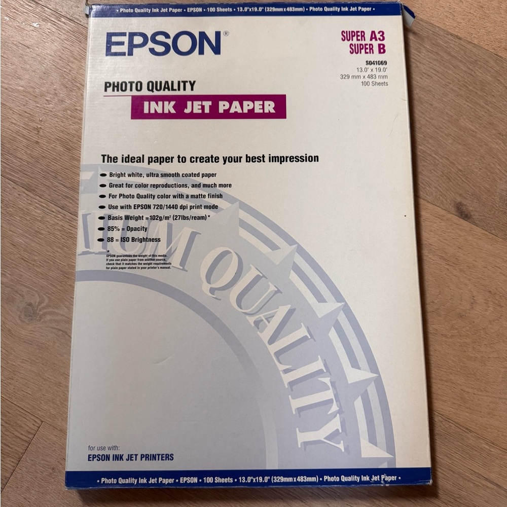 Epson specialty Size Photo Paper - Lot